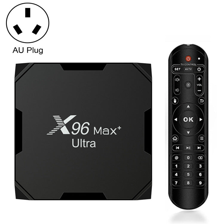 H96 Max+ Ultra 4GB+32GB Amlogic S905X4 8K Smart TV BOX Android 11.0 Media Player, 4GB+32GB, UK Plug, 4GB+32GB, US Plug, 4GB+32GB, EU Plug, 4GB+32GB, AU Plug H96 Max+ Ultra 4GB+32GB Amlogic S905X4 8K Smart TV BOX Android 11.0 Media Player, 4GB+32GB, UK Plug, 4GB+32GB, US Plug, 4GB+32GB, EU Plug, 4GB+32GB, AU Plug