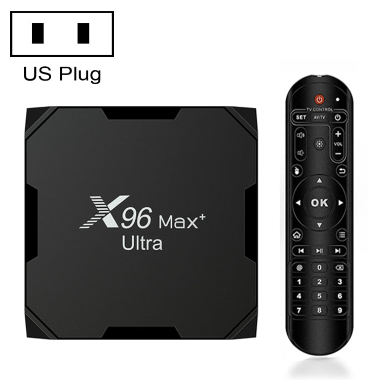 H96 Max+ Ultra 4GB+32GB Amlogic S905X4 8K Smart TV BOX Android 11.0 Media Player, 4GB+32GB, UK Plug, 4GB+32GB, US Plug, 4GB+32GB, EU Plug, 4GB+32GB, AU Plug H96 Max+ Ultra 4GB+32GB Amlogic S905X4 8K Smart TV BOX Android 11.0 Media Player, 4GB+32GB, UK Plug, 4GB+32GB, US Plug, 4GB+32GB, EU Plug, 4GB+32GB, AU Plug