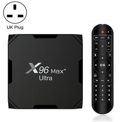 H96 Max+ Ultra 4GB+32GB Amlogic S905X4 8K Smart TV BOX Android 11.0 Media Player, 4GB+32GB, UK Plug, 4GB+32GB, US Plug, 4GB+32GB, EU Plug, 4GB+32GB, AU Plug