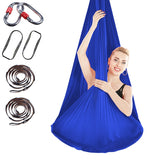 Indoor Anti-gravity Yoga Knot-free Aerial Yoga Hammock with Buckle / Extension Strap, Size: 400x280cm
