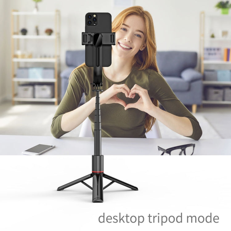 Trípode y palo para selfies con control remoto Bluetooth L12, soporte para teléfono, L12 Trípode y palo para selfies con control remoto Bluetooth L12, soporte para teléfono, L12