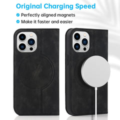 Wireless Charging Magsafe Leather Phone Case, For iPhone 13 Pro Max, For iPhone 13 Pro, For iPhone 13, For iPhone 12 Pro Max