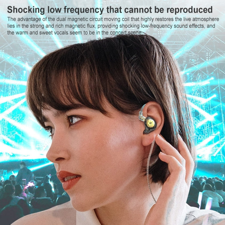 KZ-EDX PRO Dynamic HiFi In-Ear Sports Music Headphones, With Microphone, Without Microphone KZ-EDX PRO Dynamic HiFi In-Ear Sports Music Headphones, With Microphone, Without Microphone
