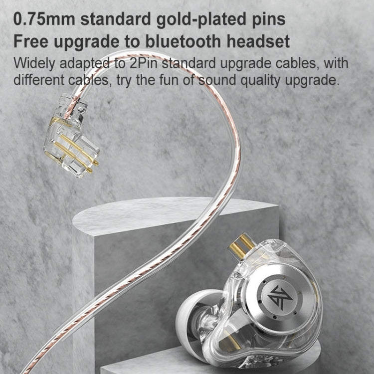 KZ-EDX PRO Dynamic HiFi In-Ear Sports Music Headphones, With Microphone, Without Microphone KZ-EDX PRO Dynamic HiFi In-Ear Sports Music Headphones, With Microphone, Without Microphone