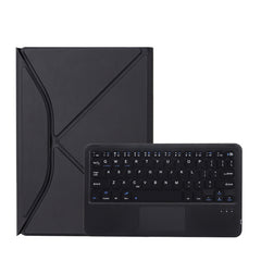 Z11B-A Pen Slot Touchpad Bluetooth Keyboard Leather Tablet Case, For iPad Pro 11 2021/2020/2018, For iPad Air 11 2025 / 2024 / Air 5 / Air 4, For iPad 10.2 2021/2020/2019