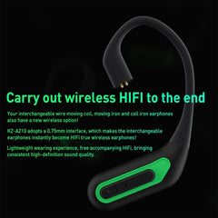 KZ-AZ10 5.2 Wireless Bluetooth Headset 0.75/0.78 Interface Adaptation