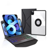 Z11B-AS Pen Slot Touchpad Backlight Bluetooth Keyboard Leather Tablet Case