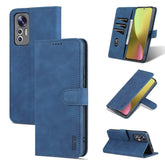 AZNS Skin Feel Calf Texture Flip Leather Phone Case