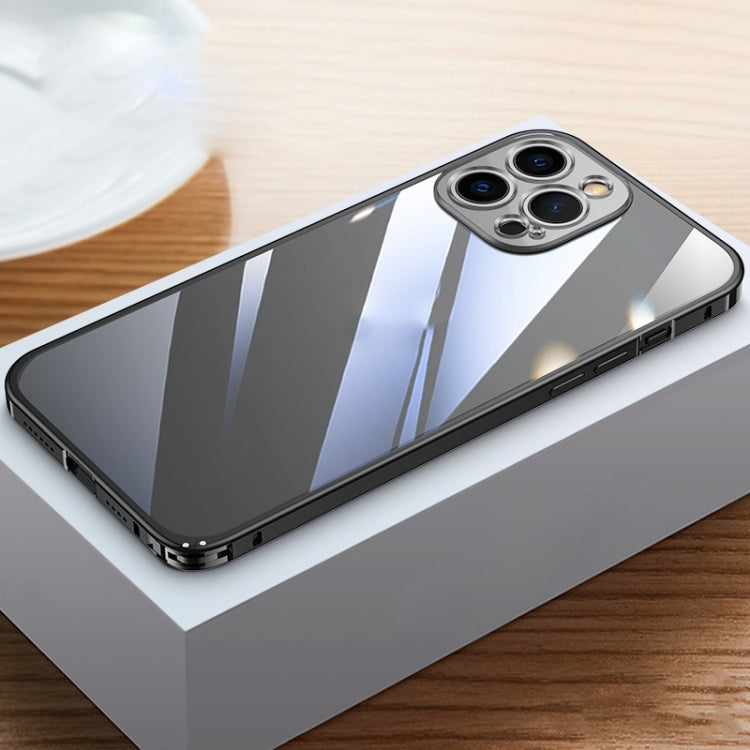 Metal Frame HD Transparent Phone Case, For iPhone 14 Plus, For iPhone 14 Pro, For iPhone 14 Pro Max, For iPhone 14 Metal Frame HD Transparent Phone Case, For iPhone 14 Plus, For iPhone 14 Pro, For iPhone 14 Pro Max, For iPhone 14
