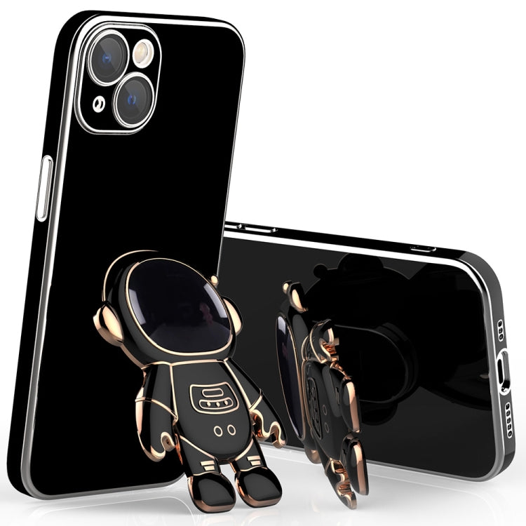 Plating Astronaut Holder Phone Case with Lens Film, For iPhone 11 Pro, For iPhone 11 Plating Astronaut Holder Phone Case with Lens Film, For iPhone 11 Pro, For iPhone 11