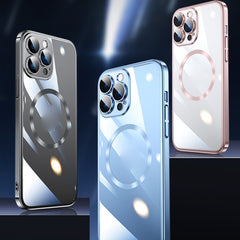 Magsafe Magnetic Electroplated PC Phone Case