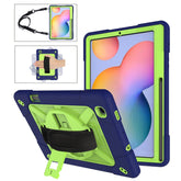 Contrast Color Robot Silicone + PC Tablet Case, For Samsung Galaxy Tab S6 Lite P610, For Samsung Galaxy Tab A 8.4 T307