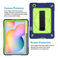 Contrast Color Robot Silicone + PC Tablet Case, For Samsung Galaxy Tab S6 Lite P610, For Samsung Galaxy Tab A 8.4 T307