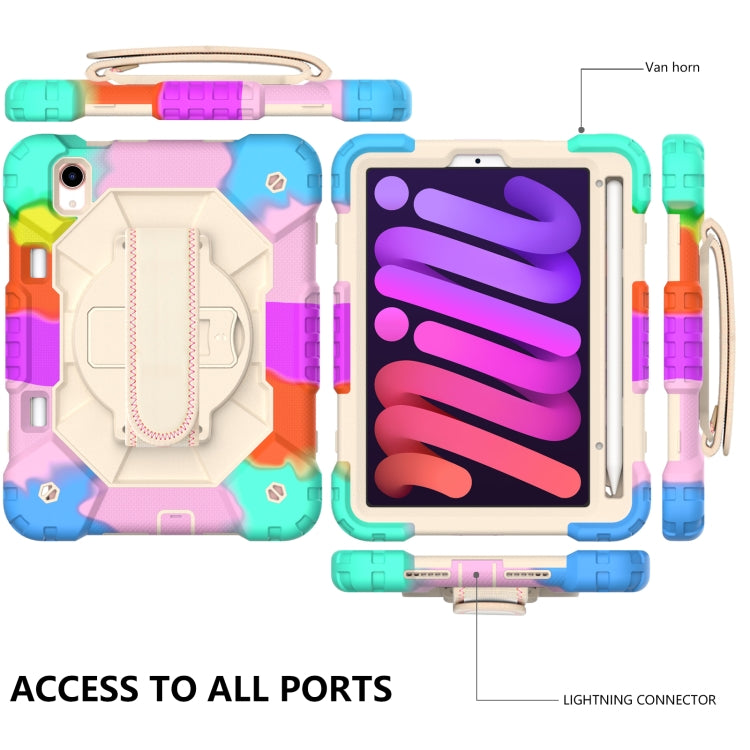 Contrast Color Robot Silicone + PC Tablet Case, For iPad mini 2024 / mini 6, For iPad mini 6 Contrast Color Robot Silicone + PC Tablet Case, For iPad mini 2024 / mini 6, For iPad mini 6