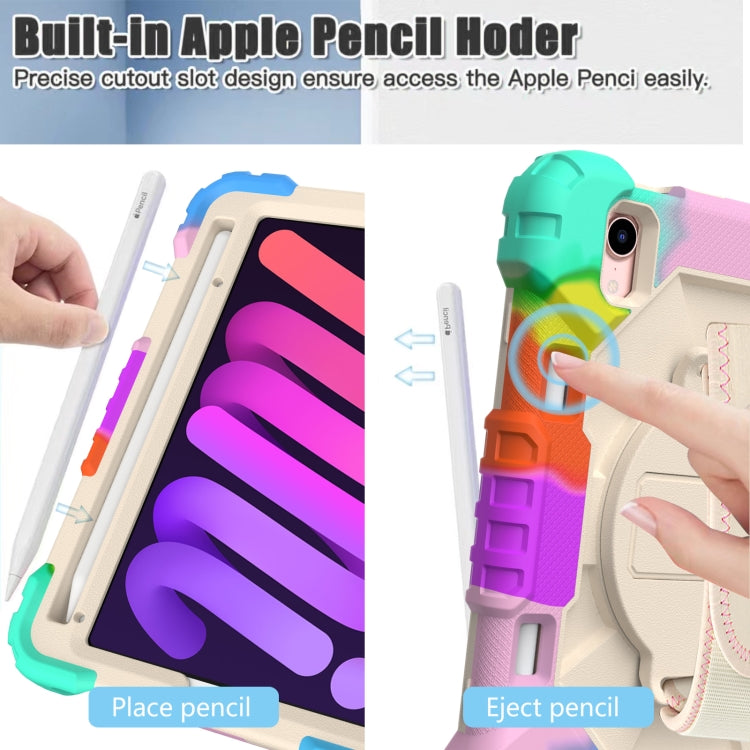 Contrast Color Robot Silicone + PC Tablet Case, For iPad mini 2024 / mini 6, For iPad mini 6 Contrast Color Robot Silicone + PC Tablet Case, For iPad mini 2024 / mini 6, For iPad mini 6