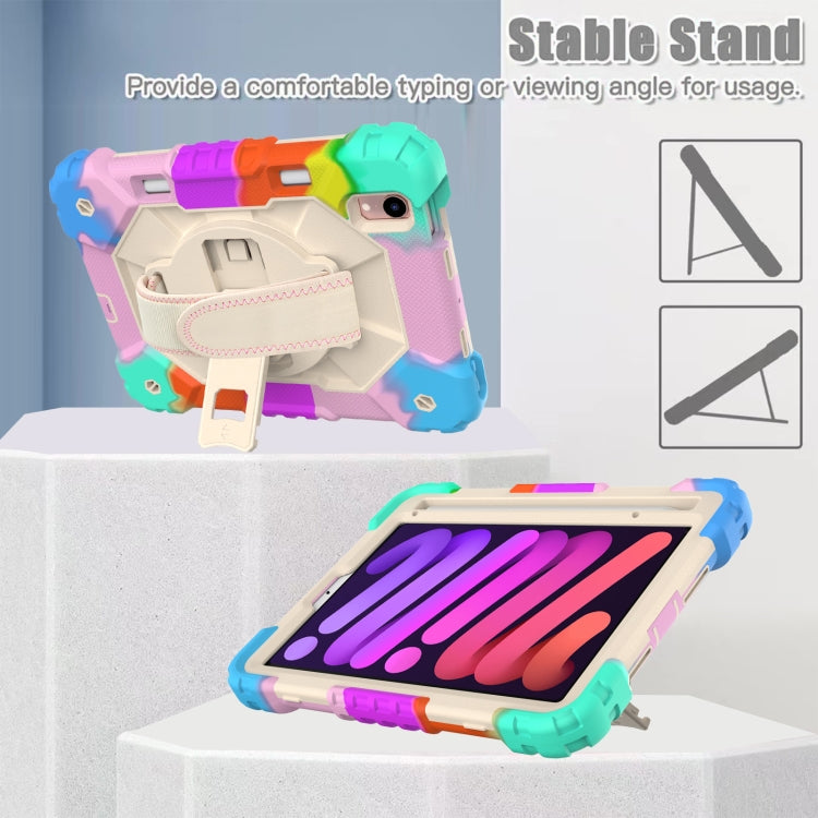 Contrast Color Robot Silicone + PC Tablet Case, For iPad mini 2024 / mini 6, For iPad mini 6 Contrast Color Robot Silicone + PC Tablet Case, For iPad mini 2024 / mini 6, For iPad mini 6