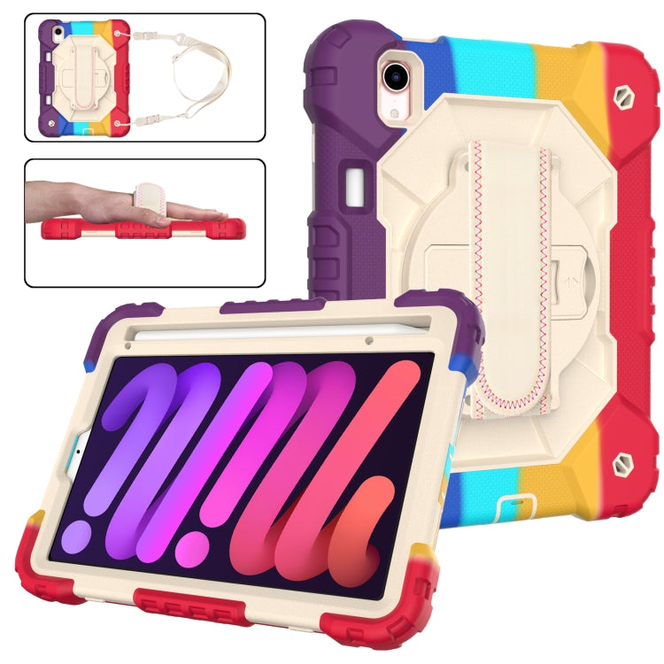 Contrast Color Robot Silicone + PC Tablet Case, For iPad mini 2024 / mini 6, For iPad mini 6 Contrast Color Robot Silicone + PC Tablet Case, For iPad mini 2024 / mini 6, For iPad mini 6