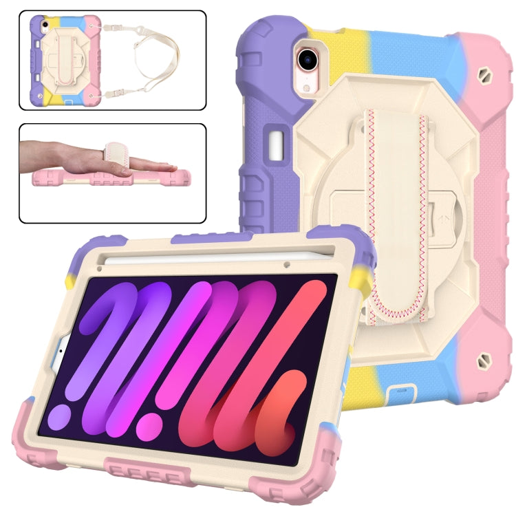Contrast Color Robot Silicone + PC Tablet Case, For iPad mini 2024 / mini 6, For iPad mini 6 Contrast Color Robot Silicone + PC Tablet Case, For iPad mini 2024 / mini 6, For iPad mini 6