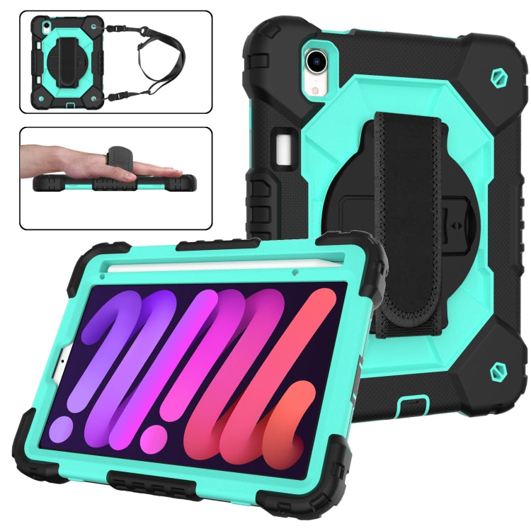 Contrast Color Robot Silicone + PC Tablet Case, For iPad mini 2024 / mini 6, For iPad mini 6 Contrast Color Robot Silicone + PC Tablet Case, For iPad mini 2024 / mini 6, For iPad mini 6