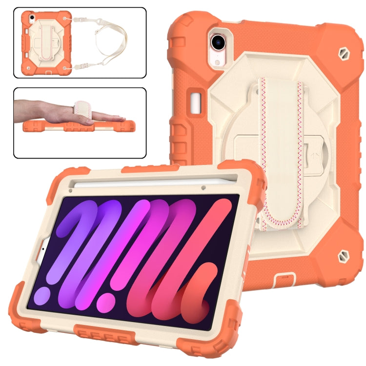 Contrast Color Robot Silicone + PC Tablet Case, For iPad mini 2024 / mini 6, For iPad mini 6 Contrast Color Robot Silicone + PC Tablet Case, For iPad mini 2024 / mini 6, For iPad mini 6