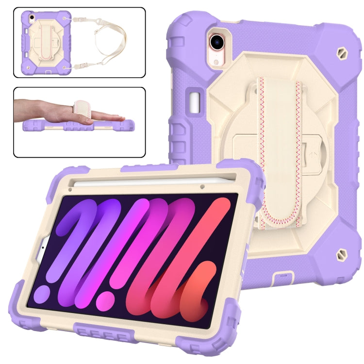 Contrast Color Robot Silicone + PC Tablet Case, For iPad mini 2024 / mini 6, For iPad mini 6 Contrast Color Robot Silicone + PC Tablet Case, For iPad mini 2024 / mini 6, For iPad mini 6