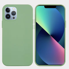 Solid Color Silicone Phone Case