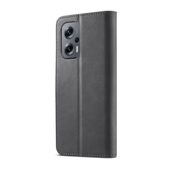 LC.IMEEKE Calf Texture Leather Phone Case, For Xiaomi Poco X4 GT 5G