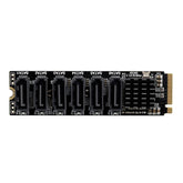 Adaptador PCIE 3.0 a SATA 6G M2 M-EKY