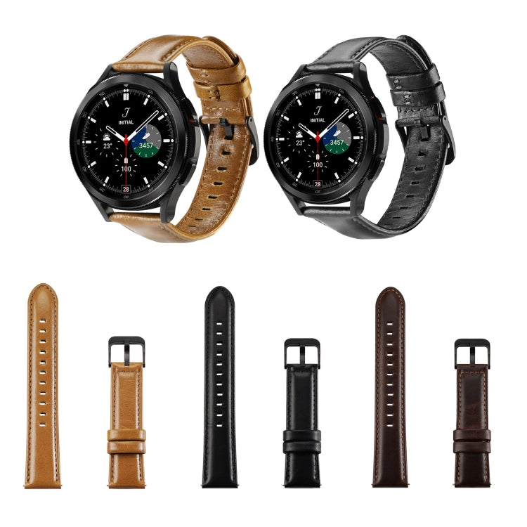 DUX DUCIS 22mm Genuine Leather Watch Band For Samsung Galaxy/Huawei/Honor/Xiaomi Watch, 22mm DUX DUCIS 22mm Genuine Leather Watch Band For Samsung Galaxy/Huawei/Honor/Xiaomi Watch, 22mm