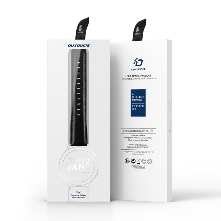 DUX DUCIS 22mm Genuine Leather Watch Band For Samsung Galaxy/Huawei/Honor/Xiaomi Watch, 22mm DUX DUCIS 22mm Genuine Leather Watch Band For Samsung Galaxy/Huawei/Honor/Xiaomi Watch, 22mm