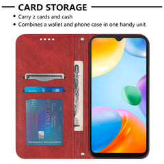 Football Texture Magnetic Leather Flip Phone Case, For Xiaomi Redmi 10C / 10 India, For Xiaomi Redmi 10A, For Xiaomi Redmi Note 11 Global 2022 / Note 11S 4G, For Xiaomi Redmi Note 11 Pro 5G / 4G Global 2022 / Note 11 Pro+ India