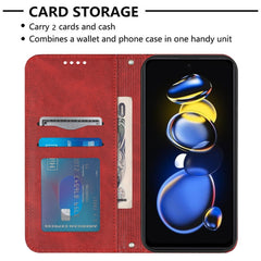 Football Texture Magnetic Leather Flip Phone Case, For Xiaomi Redmi Note 11T Pro, For Xiaomi Poco M4 5G, For Xiaomi Poco M4 Pro 4G, For Xiaomi Poco M4 Pro 5G