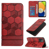 Football Texture Magnetic Leather Flip Phone Case, For Samsung Galaxy A03 164mm, For Samsung Galaxy A03 166mm, For Samsung Galaxy A03s 164mm India, For Samsung Galaxy A03s 165.8mm US Version