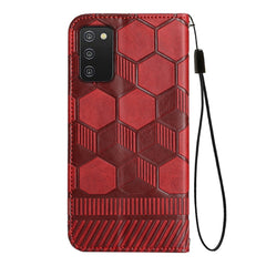 Football Texture Magnetic Leather Flip Phone Case, For Samsung Galaxy A03s 166.5mm EU Version, For Samsung Galaxy A12 5G / M12 / F12, For Samsung Galaxy A13 4G, For Samsung Galaxy A13 5G