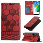 Football Texture Magnetic Leather Flip Phone Case, For Samsung Galaxy S21 FE, For Samsung Galaxy S22 5G, For Samsung Galaxy S22+ 5G, For Samsung Galaxy S22 Ultra 5G