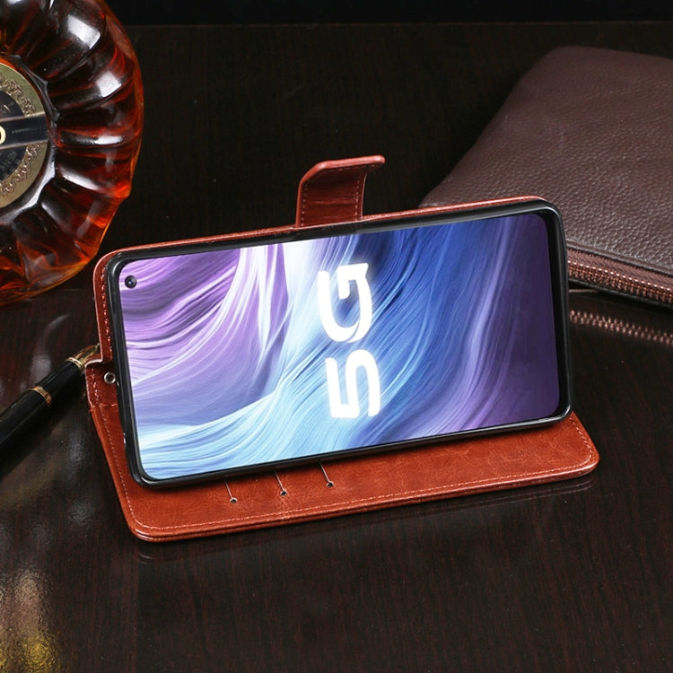 idewei Crazy Horse Texture Horizontal Flip Leather Case with Holder & Card Slots & Wallet idewei Crazy Horse Texture Horizontal Flip Leather Case with Holder & Card Slots & Wallet