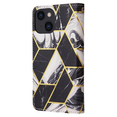 Marble Bronzing Stitching Horizontal Flip PU Leather Case, For iPhone 14, For iPhone 14 Plus, For iPhone 14 Pro, For iPhone 14 Pro Max