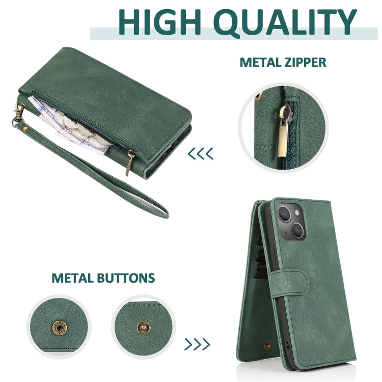 Zipper Wallet Bag Leather Case, For iPhone 14 Pro Max, For iPhone 14 Pro, For iPhone 14, For iPhone 14 Plus Zipper Wallet Bag Leather Case, For iPhone 14 Pro Max, For iPhone 14 Pro, For iPhone 14, For iPhone 14 Plus