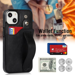 Wrist Strap Holder Phone Case, For iPhone 14 Plus