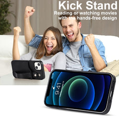 Wrist Strap Holder Phone Case, For iPhone 14 Plus