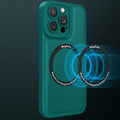 Magsafe Magnetic Plain Leather Phone Case, For iPhone 13 Pro Max, For iPhone 12, For iPhone 12 Pro, For iPhone 12 Pro Max, For iPhone 11, For iPhone 11 Pro Max