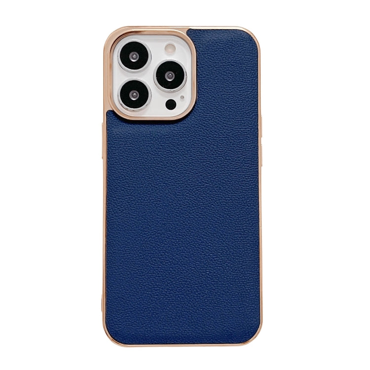 Genuine Leather Luolai Series Nano Electroplating Phone Case, For iPhone 14, For iPhone 14 Plus, For iPhone 14 Pro, For iPhone 14 Pro Max, For iPhone 13, For iPhone 13 Pro Genuine Leather Luolai Series Nano Electroplating Phone Case, For iPhone 14, For iPhone 14 Plus, For iPhone 14 Pro, For iPhone 14 Pro Max, For iPhone 13, For iPhone 13 Pro