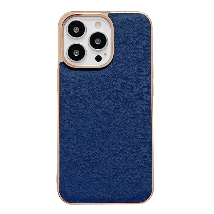 Genuine Leather Luolai Series Nano Electroplating Phone Case, For iPhone 14, For iPhone 14 Plus, For iPhone 14 Pro, For iPhone 14 Pro Max, For iPhone 13, For iPhone 13 Pro Genuine Leather Luolai Series Nano Electroplating Phone Case, For iPhone 14, For iPhone 14 Plus, For iPhone 14 Pro, For iPhone 14 Pro Max, For iPhone 13, For iPhone 13 Pro