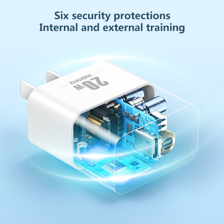 REMAX RP-U5 Extreme 2 Series 20W PD Charger + 1m USB-C / Type-C to 8 Pin Fast Charge Data Cable Set, CN Plug, EU Plug, US Plug REMAX RP-U5 Extreme 2 Series 20W PD Charger + 1m USB-C / Type-C to 8 Pin Fast Charge Data Cable Set, CN Plug, EU Plug, US Plug