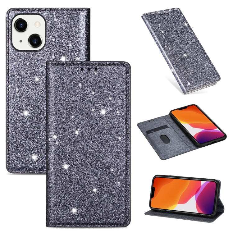 Ultrathin Glitter Magnetic Horizontal Flip Leather Case with Holder & Card Slots, For iPhone 14, For iPhone 14 Max, For iPhone 14 Pro, For iPhone 14 Pro Max Ultrathin Glitter Magnetic Horizontal Flip Leather Case with Holder & Card Slots, For iPhone 14, For iPhone 14 Max, For iPhone 14 Pro, For iPhone 14 Pro Max