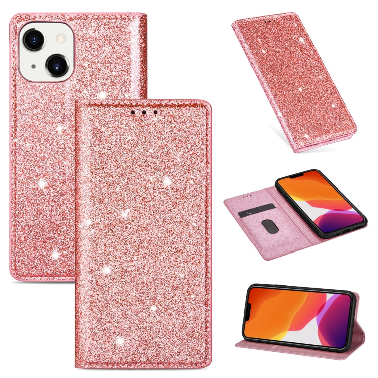 Ultrathin Glitter Magnetic Horizontal Flip Leather Case with Holder & Card Slots, For iPhone 14, For iPhone 14 Max, For iPhone 14 Pro, For iPhone 14 Pro Max Ultrathin Glitter Magnetic Horizontal Flip Leather Case with Holder & Card Slots, For iPhone 14, For iPhone 14 Max, For iPhone 14 Pro, For iPhone 14 Pro Max
