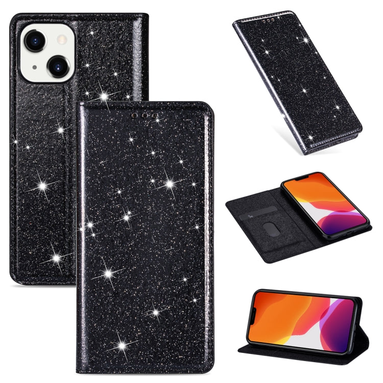 Ultrathin Glitter Magnetic Horizontal Flip Leather Case with Holder & Card Slots, For iPhone 14, For iPhone 14 Max, For iPhone 14 Pro, For iPhone 14 Pro Max Ultrathin Glitter Magnetic Horizontal Flip Leather Case with Holder & Card Slots, For iPhone 14, For iPhone 14 Max, For iPhone 14 Pro, For iPhone 14 Pro Max