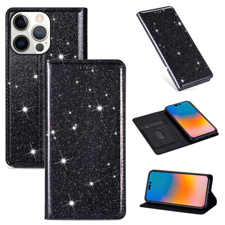 Ultrathin Glitter Magnetic Horizontal Flip Leather Case with Holder & Card Slots, For iPhone 14, For iPhone 14 Max, For iPhone 14 Pro, For iPhone 14 Pro Max Ultrathin Glitter Magnetic Horizontal Flip Leather Case with Holder & Card Slots, For iPhone 14, For iPhone 14 Max, For iPhone 14 Pro, For iPhone 14 Pro Max