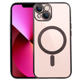 MagSafe Electroplating Straight TPU Phone Case, For iPhone 13, For iPhone 13 Pro