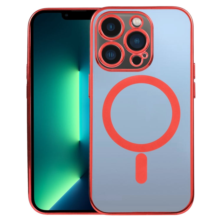 MagSafe Electroplating Straight TPU Phone Case, For iPhone 13 Pro Max, For iPhone 12 MagSafe Electroplating Straight TPU Phone Case, For iPhone 13 Pro Max, For iPhone 12